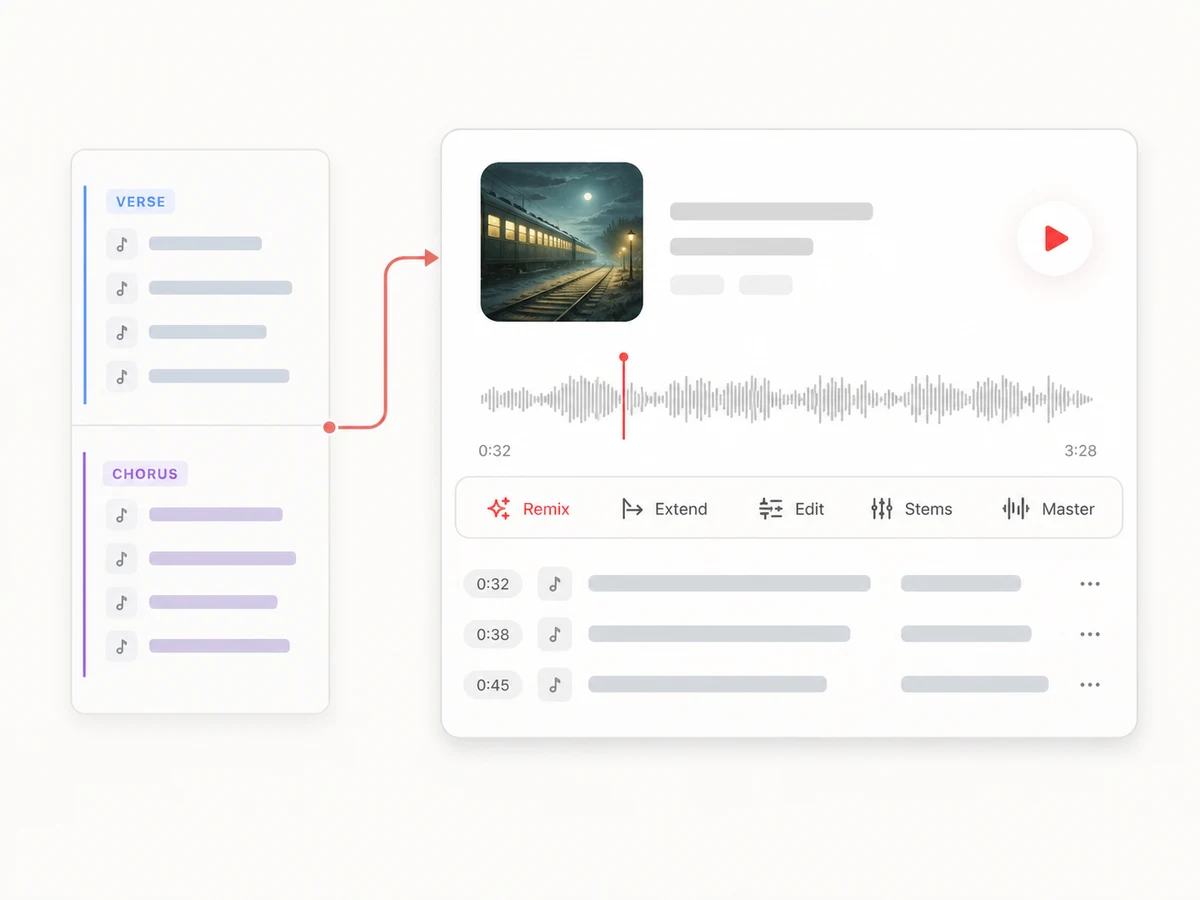 Generate the full track